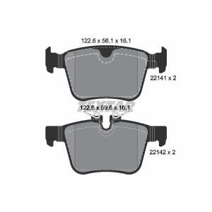 Bremsbelagsatz, Scheibenbremse<br>039-2214116105