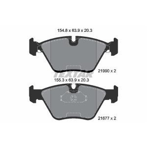 Bremsbelagsatz, Scheibenbremse<br>039-2199020305
