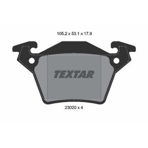 Bremsbelagsatz, Scheibenbremse<br>039-2302017904