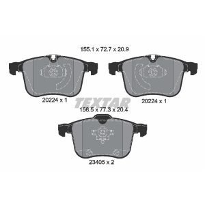 Bremsbelagsatz, Scheibenbremse<br>039-2022420905