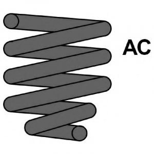 Fahrwerksfeder<br>015-MC0147